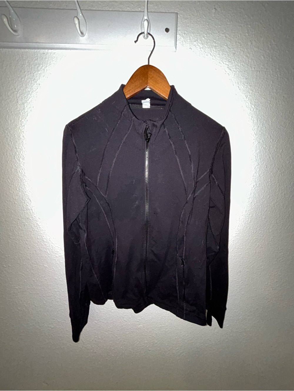 Black Zip-Front Women's Jacket